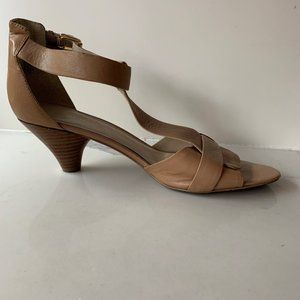 Nine West nude sandals